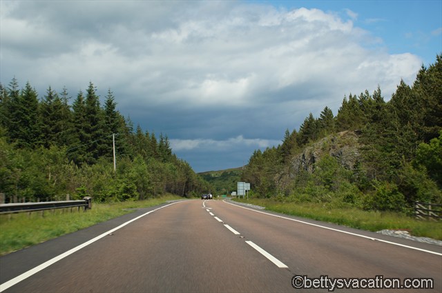 auf dem Weg nach Inverness
