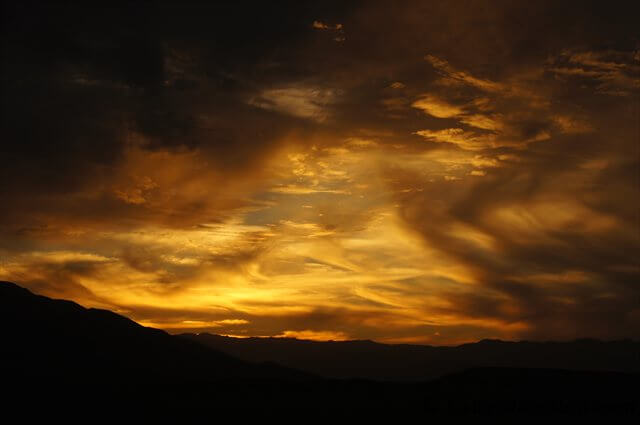 Sonnenuntergang im Death Valley