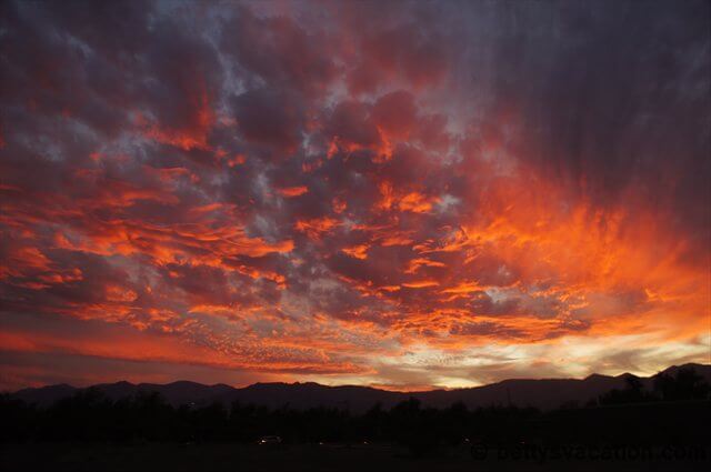 Sonnenuntergang im Death Valley