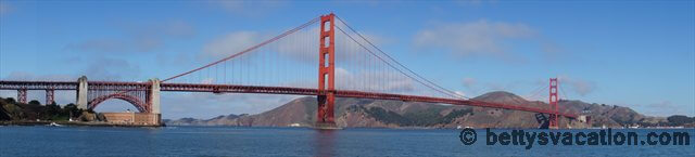 Golden Gate Bridge vom Presidio