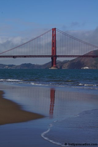 Golden Gate Bridge vom Presidio