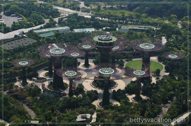 2 - Blick auf Gardens by the Bay