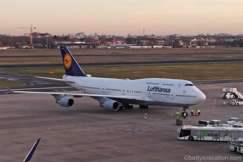 Berlin nach Frankfurt mit der Boeing 747