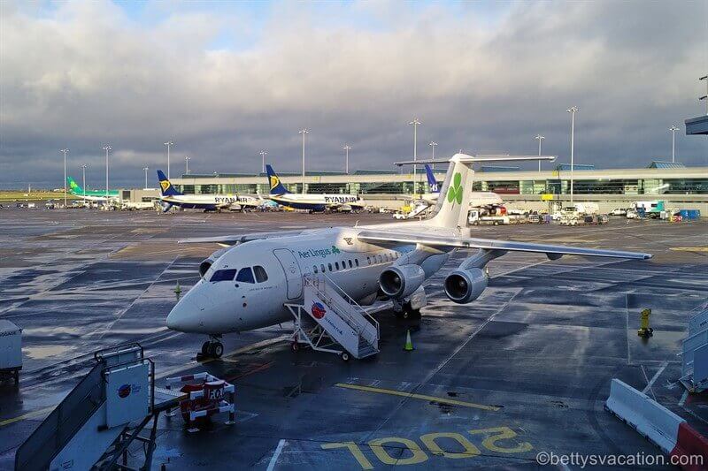 Aer Lingus Economy Class Avro RJ85: Dublin-London