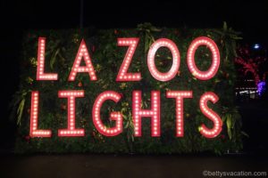 LA Zoo Lights - A Wild Wonderland of Lights, Los Angeles