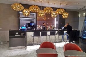 American Airlines Flagship First Dining, JFK Airport, New York