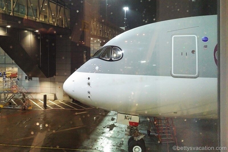Qatar Airways Business Class (Q Suite) Airbus 350: Stockholm-Doha