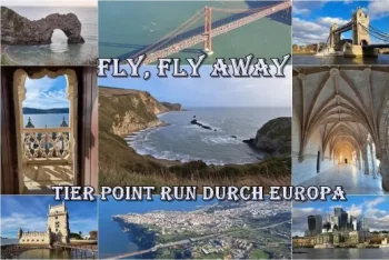Fly, fly away - Tier Point Run durch Europa